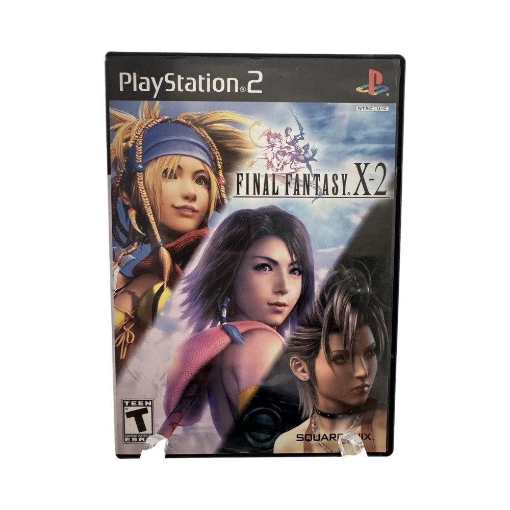 Final Fantasy X-2 Sony PlayStation 2‎ PS2 Square Enix 2003 CIB JRPG